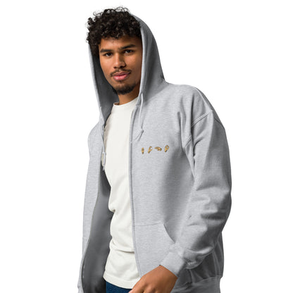 Echo ASL Unisex Zip Hoodie