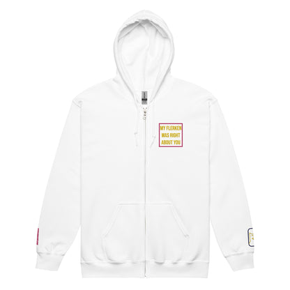 "My Flerken" Embroidered Zip Up Hoodie