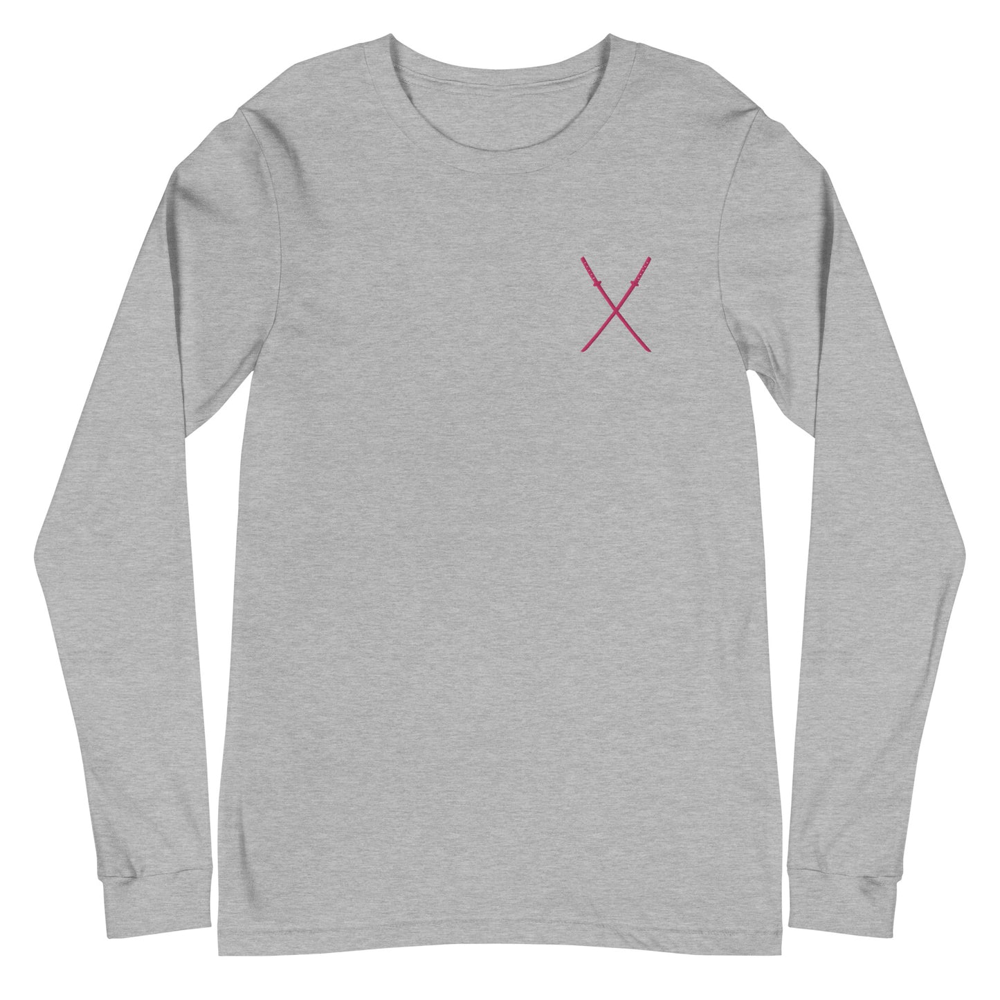 Deadpool Katanas Embroidered Long Sleeve Tee