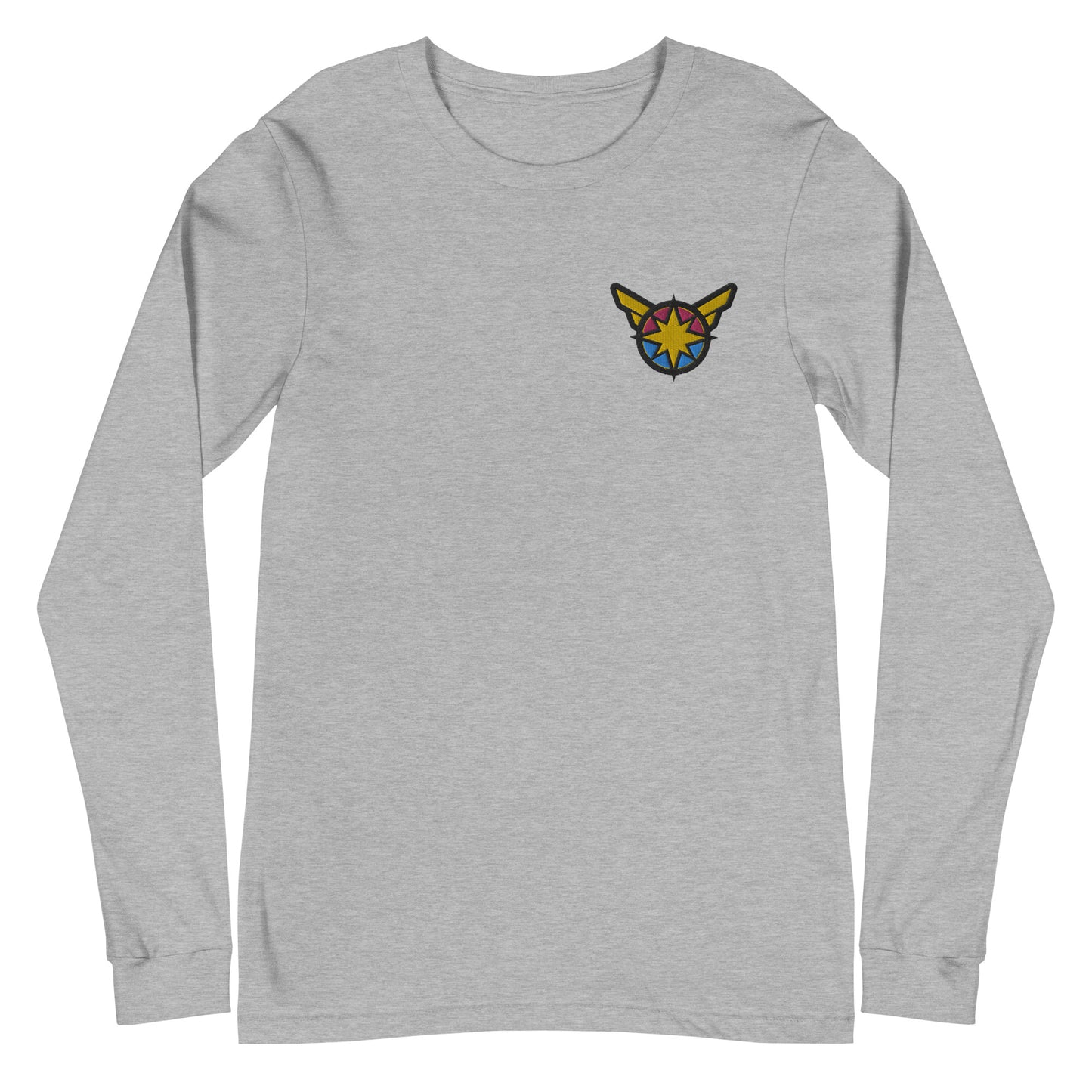 Captain Carol Danvers Embroidered Long Sleeve Tee