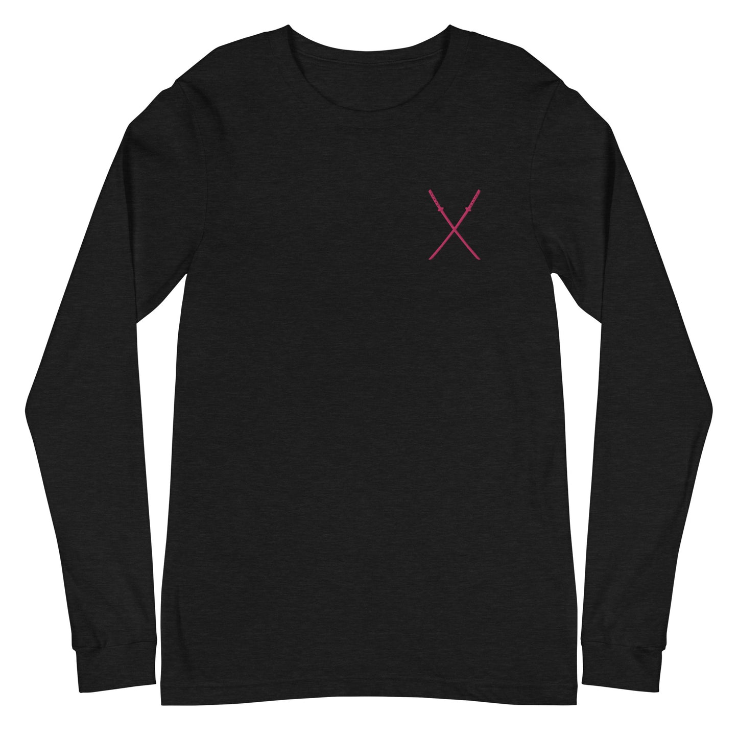 Deadpool Katanas Embroidered Long Sleeve Tee