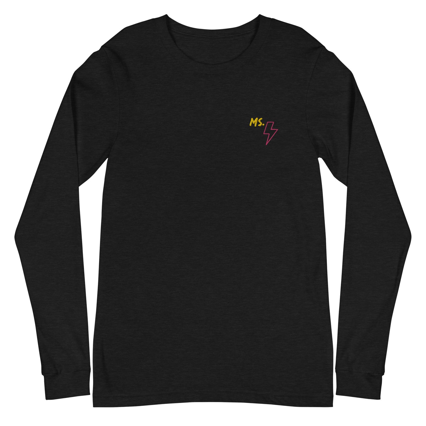 Ms. Kamala Khan Embroidered Long Sleeve Tee