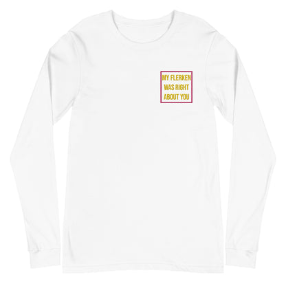 "My Flerken" Was Right About You Embroidered Long Sleeve Tee