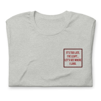 Matt Murdock Quote Embroidered Tee