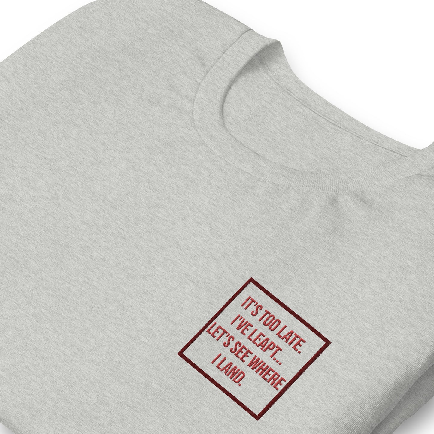 Matt Murdock Quote Embroidered Tee