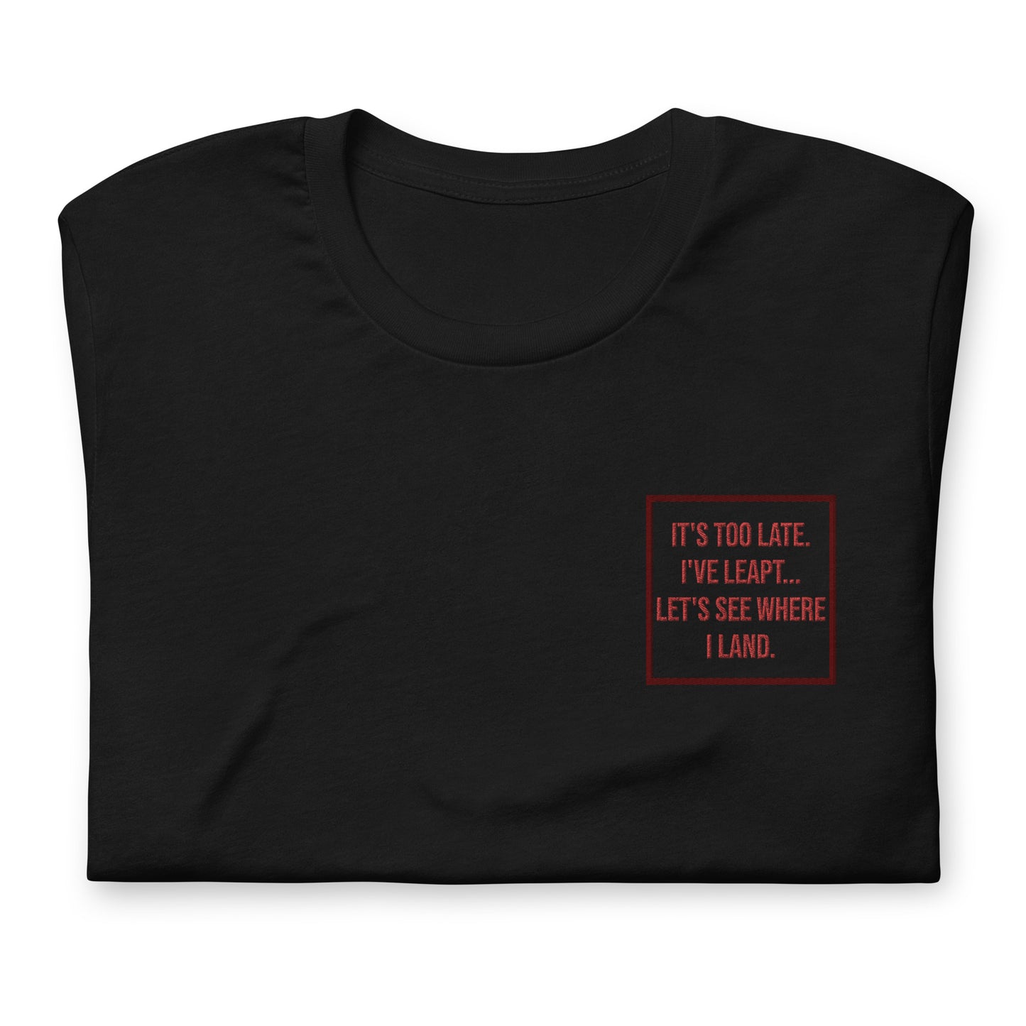 Matt Murdock Quote Embroidered Tee