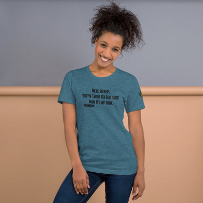 Wolverine Quote Embroidered Tee