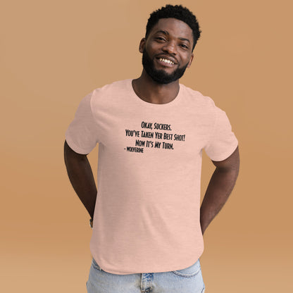 Wolverine Quote Embroidered Tee