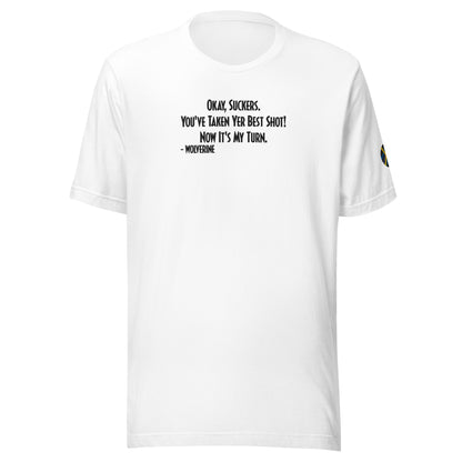 Wolverine Quote Embroidered Tee