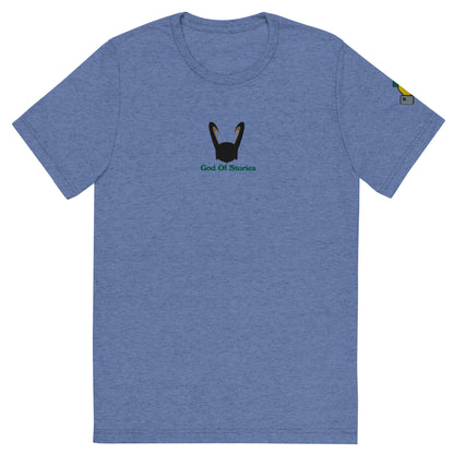 Loki God Of Stories Embroidered Tee