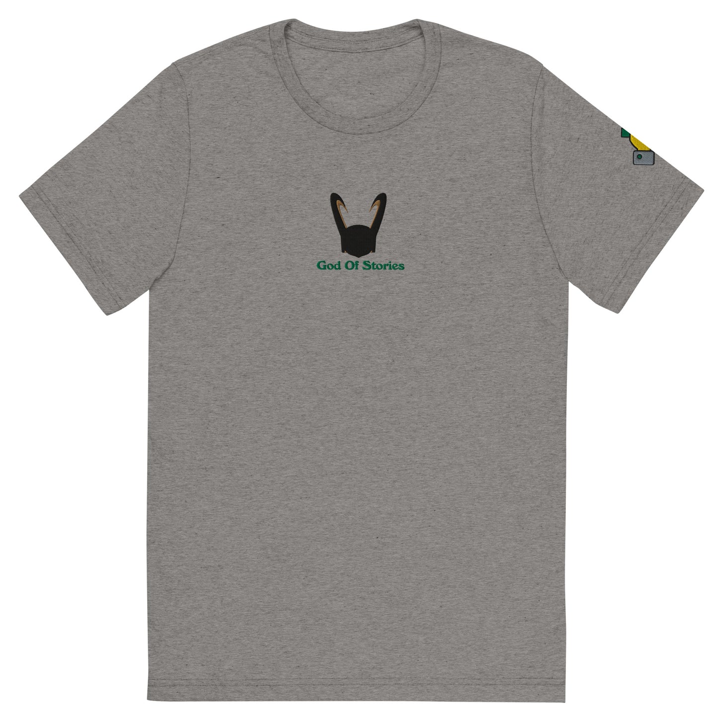 Loki God Of Stories Embroidered Tee