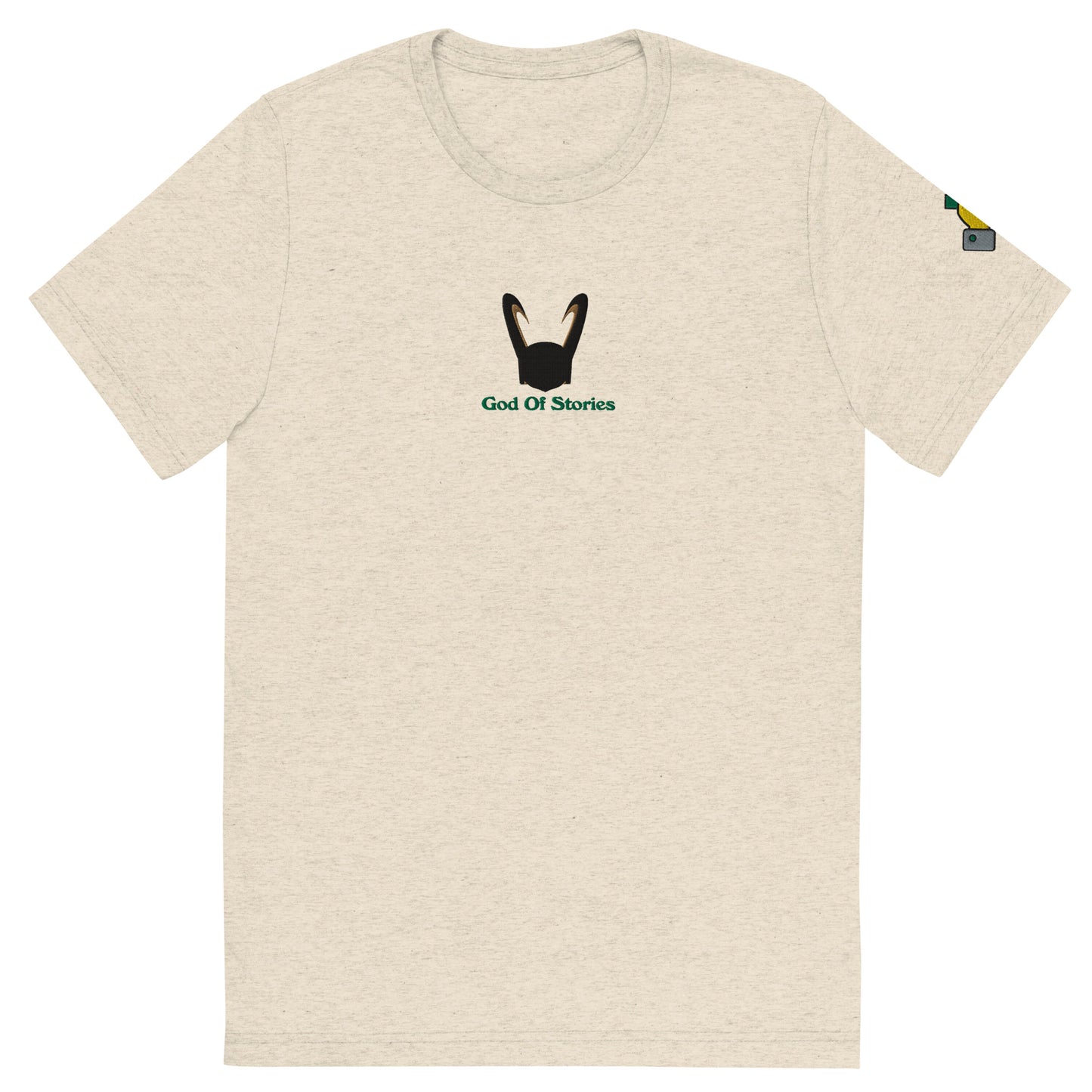 Loki God Of Stories Embroidered Tee