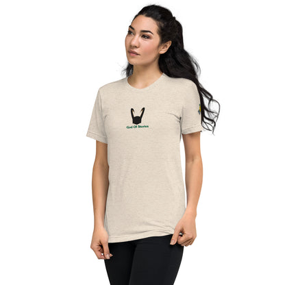 Loki God Of Stories Embroidered Tee