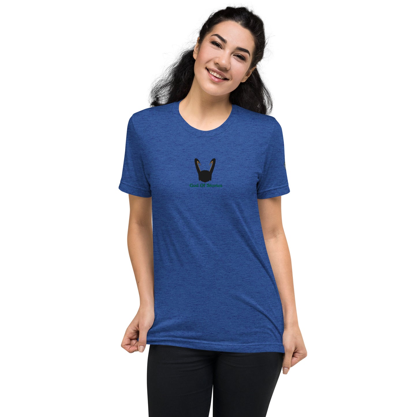 Loki God Of Stories Embroidered Tee