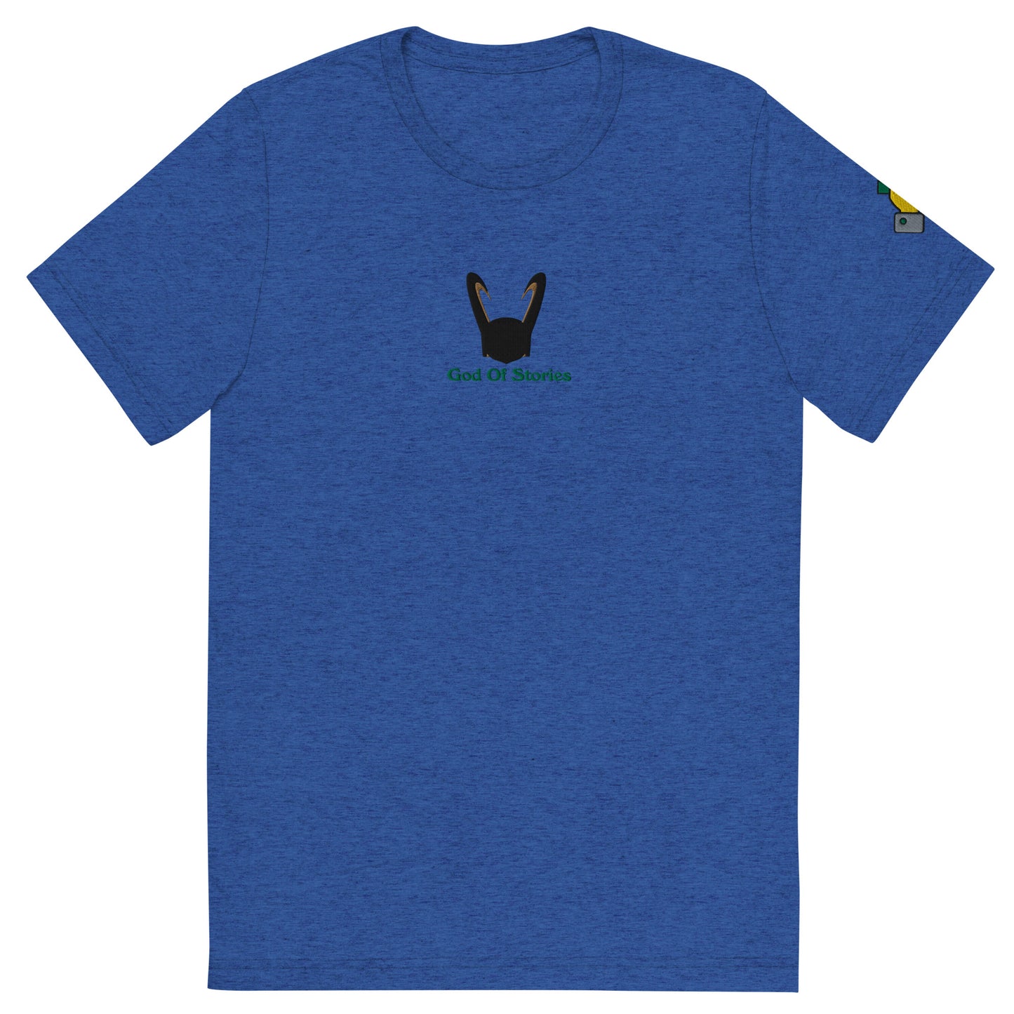 Loki God Of Stories Embroidered Tee