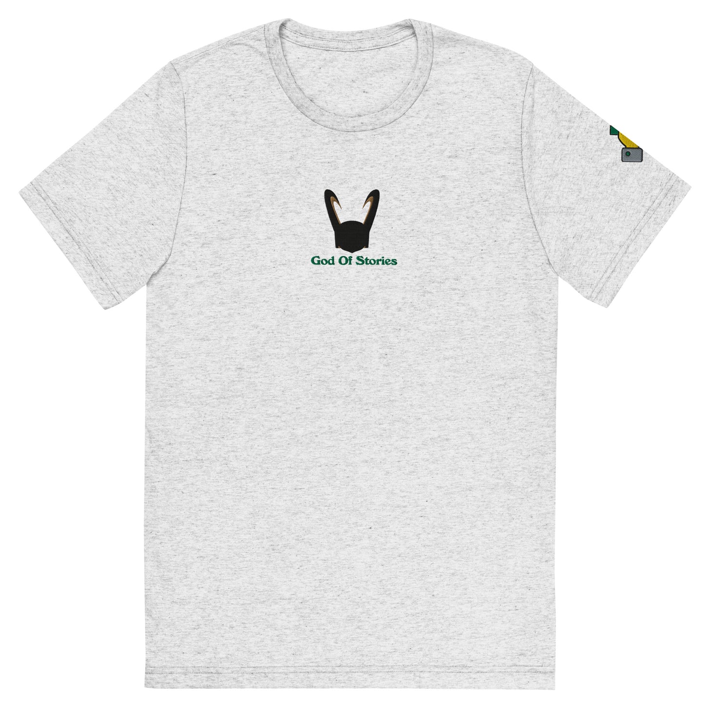 Loki God Of Stories Embroidered Tee