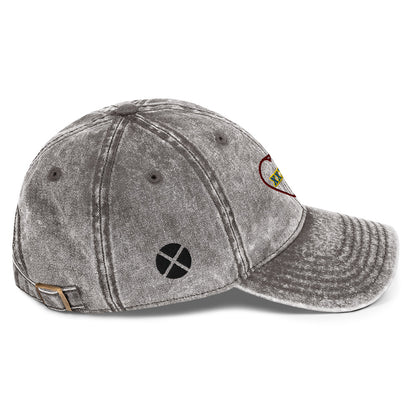 Mutant Kisses "X" Embroidered Cotton Twill Hat