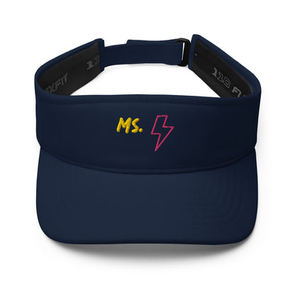 Ms. Kamala Khan Embroidered Visor