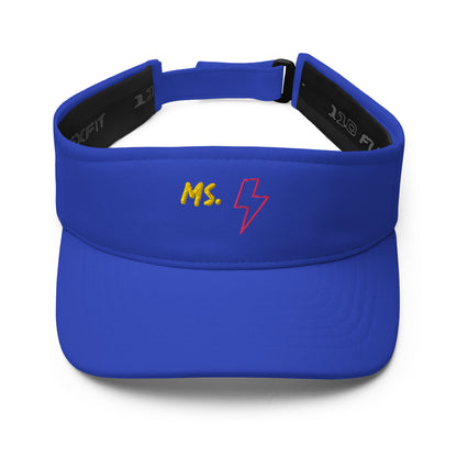 Ms. Kamala Khan Embroidered Visor