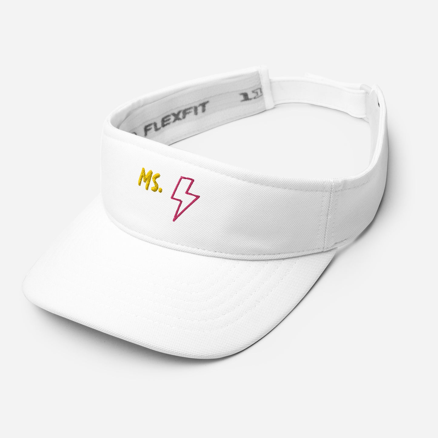 Ms. Kamala Khan Embroidered Visor