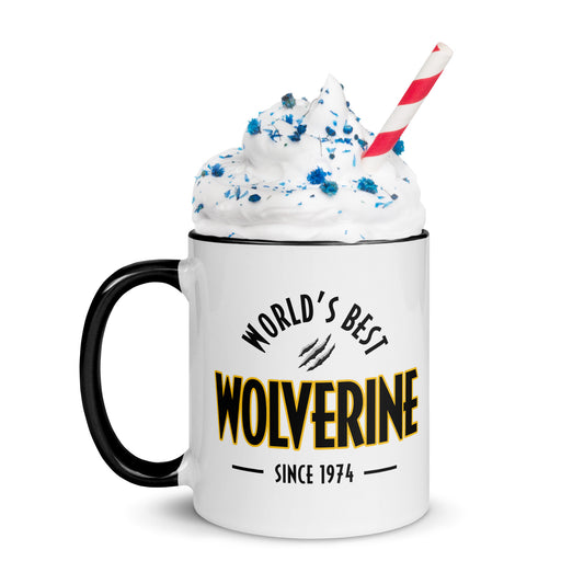 World's Best Wolverine Mug with Color Inside