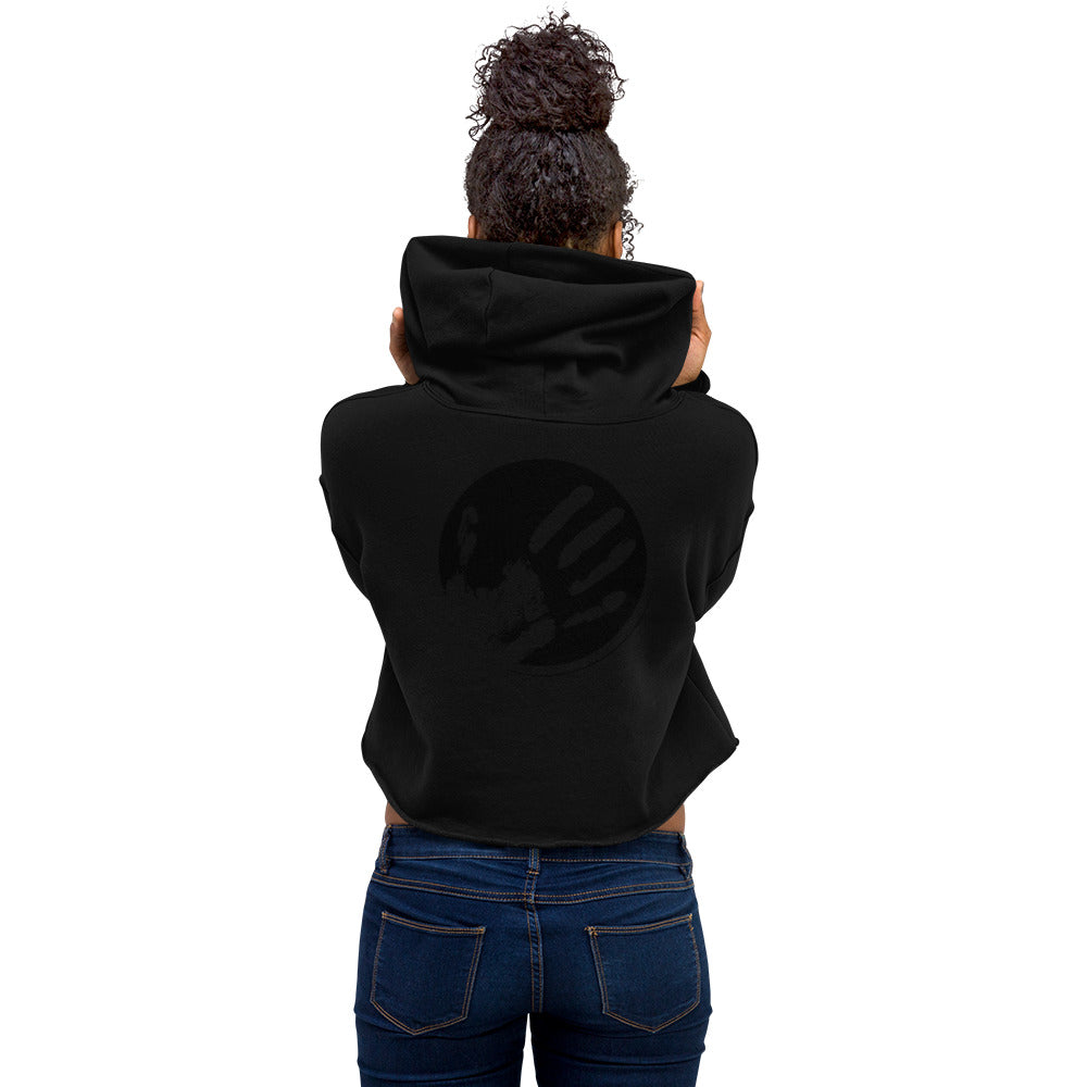 Echo Logo Women's Crop Hoodie