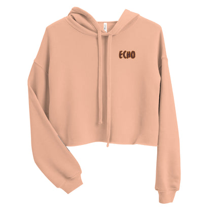 Echo Logo Women's Crop Hoodie