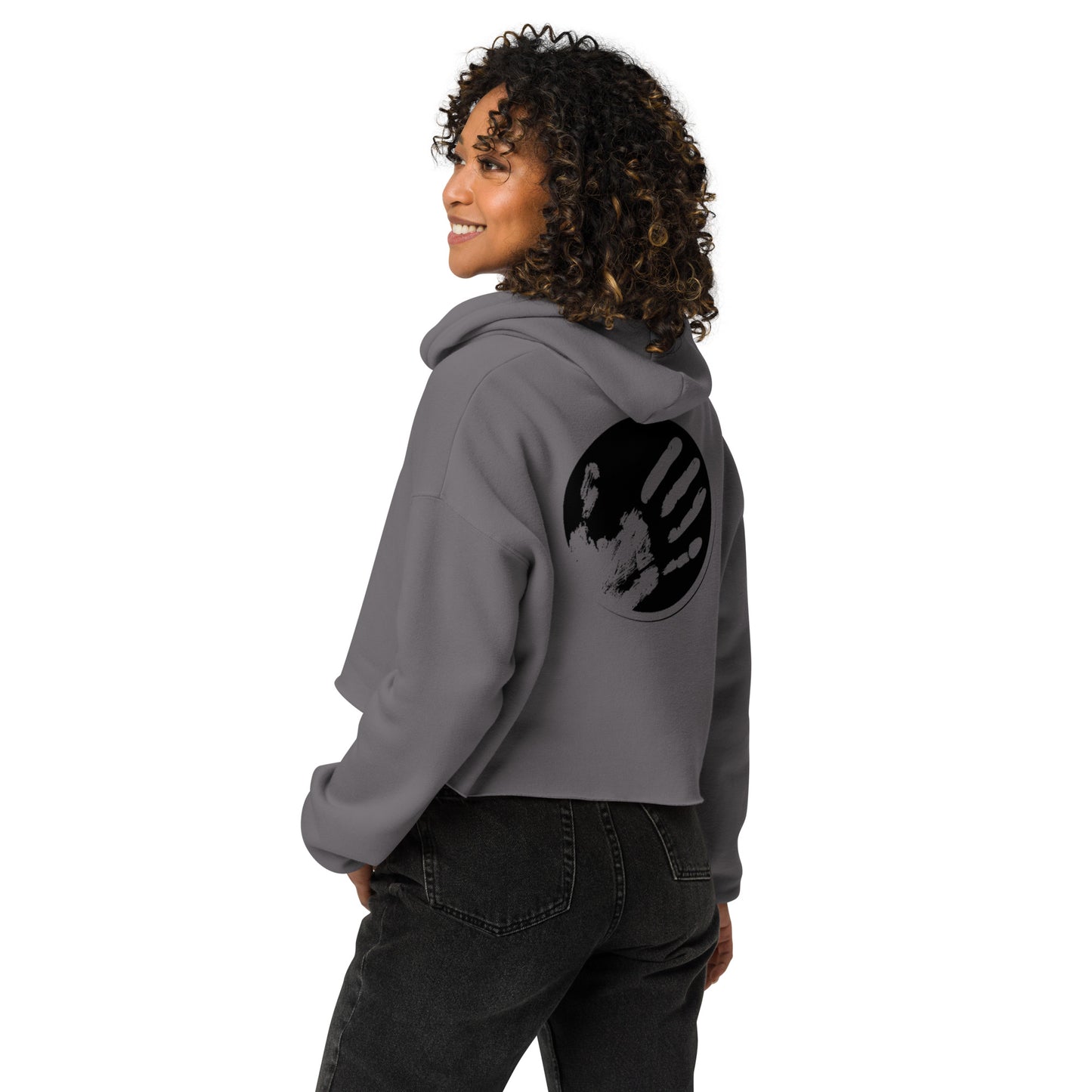 Echo Logo Women's Crop Hoodie