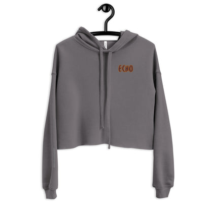 Echo Logo Women's Crop Hoodie