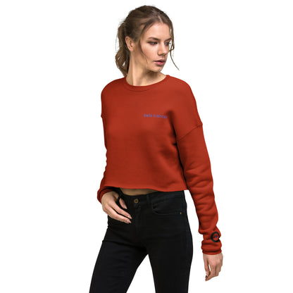 Kate Bishop Embroidered Women's Crop Sweatshirt