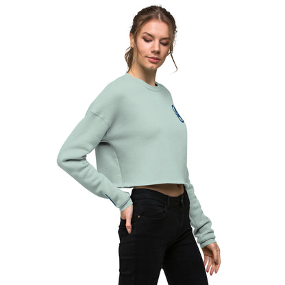 Fantastic Sue Storm Embroidered Women's Crop Sweatshirt