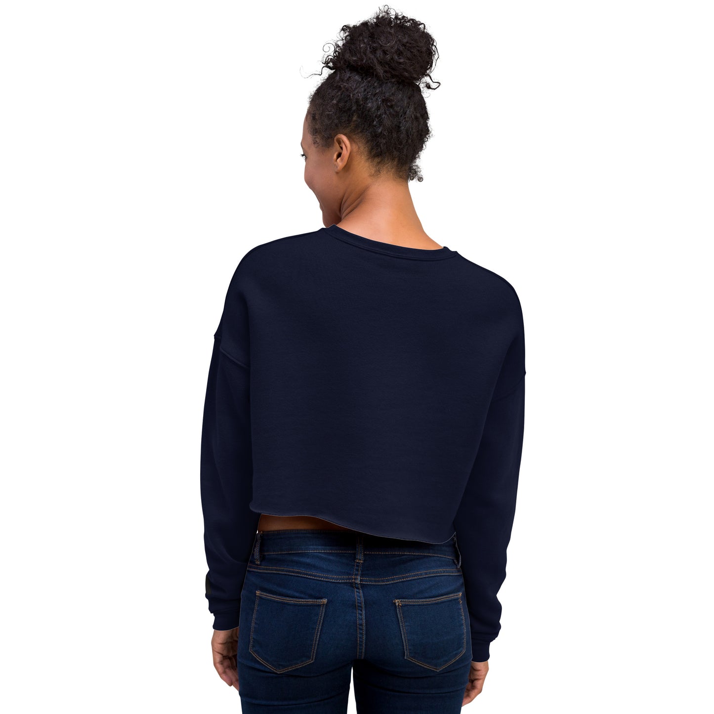 Kate Bishop Embroidered Women's Crop Sweatshirt